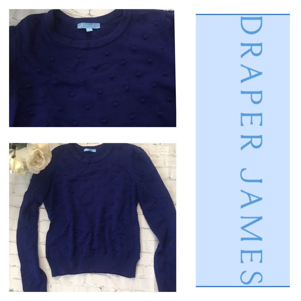 Draper James Women's Royal Blue Sweater